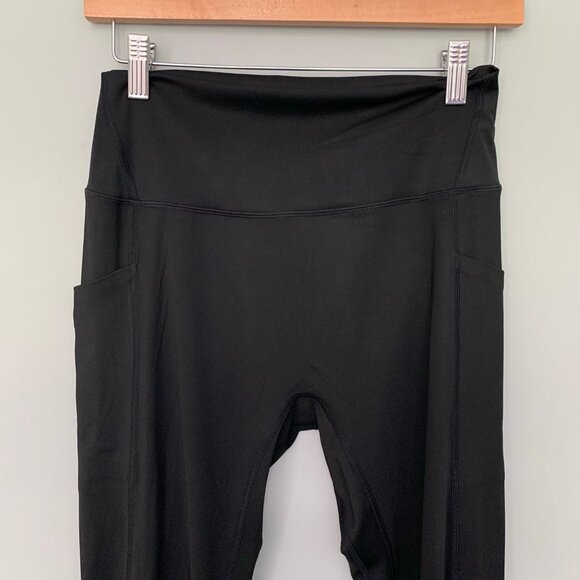 NEW Burn Bootcamp seamless black workout leggings with pockets - Picture 2 of 11